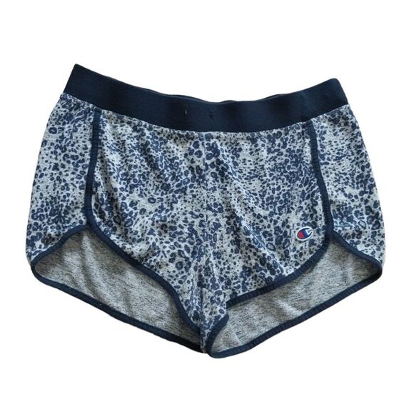 Champion women's shorts shirt outfit size large and sweatshirt pajamas blue - Picture 3 of 6